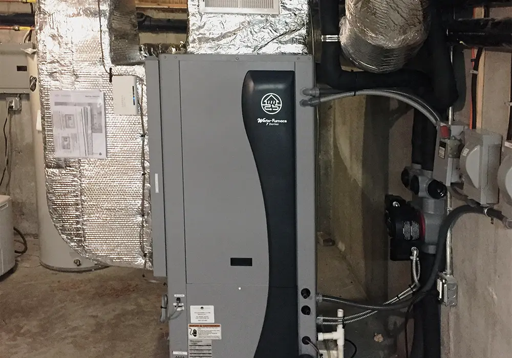 Geothermal heat pump installation by Renew Mechanical, Anderson Township OH