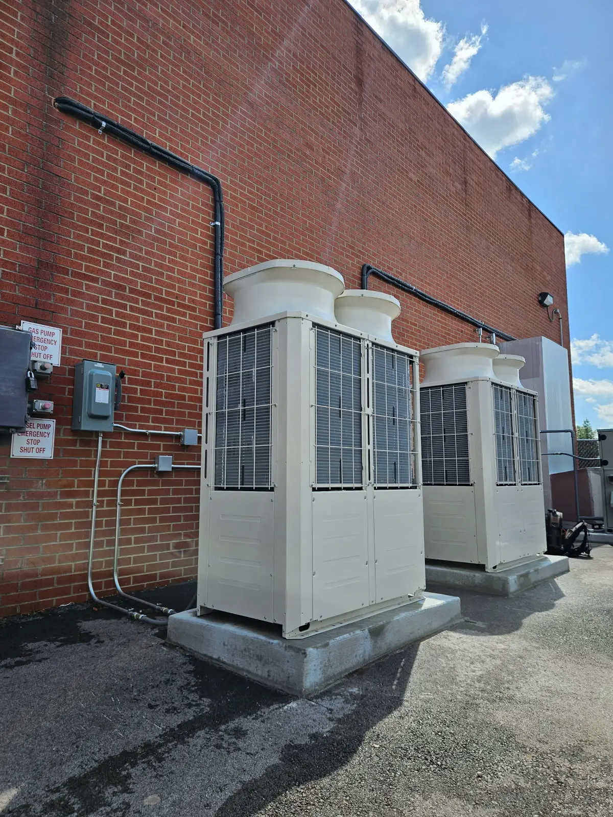 VRF variable refrigerant flow system installation by Renew Mechanical